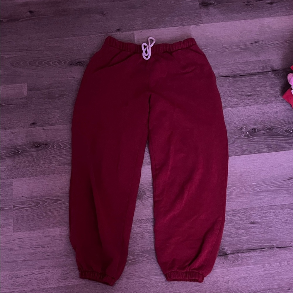 Colsie Kids Burgundy Sweatpants